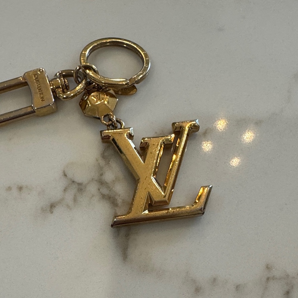 Authentic Louis Vuitton Gold Bag Charm - Picture 3 of 8